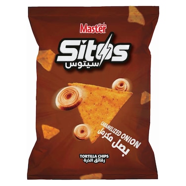 ماستر سيتوس رقائق التورتيلا بنكهة الحلو والفلفل الحار، 150 غرام