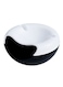 Generic - Double Layer Dry Fruit Melon Seeds Organizer With Mobile Phone Stand Black/White