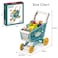 Little Story Role Play Market Shopping Cart Toy Set (56 Pcs) - Green