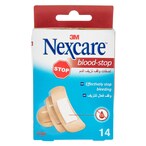 Buy 3M Nexcare Blood Stop Bandages Brown 14 count in Kuwait