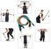 Generic Resistance Bands Set 11 Pieces With Exercise Tube Bands