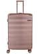 Senator Brand Hardside Large Check-in Size 72 Centimeter (28 Inch) 4 Wheel Spinner Luggage Trolley in Rose Gold Color A5125-28_ROS