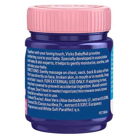 Vicks Babyrub Soothing Vapor Ointment 50ml
