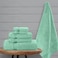 Comfy 550 GSM Set of 6 100% Cotton Towel Set - Mint