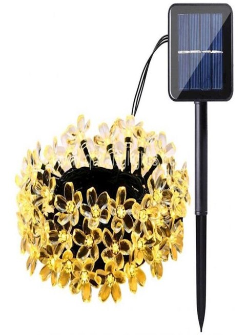Generic - Led String Solar Light Tree Decor 50 Led Waterproof White