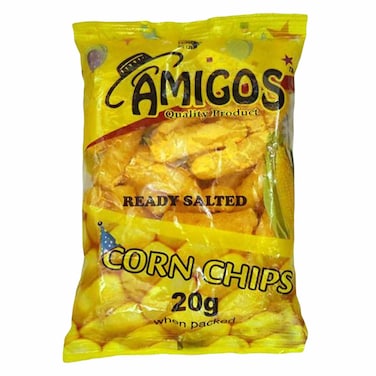 Amigos Ready Salted Corn Chips 20G