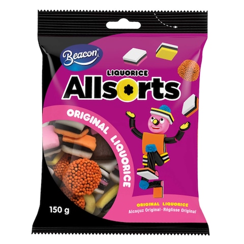 BEACON LIQOURICE ALLSORTS 150G