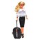 I Love Dubai Steffi Love Doll With Trolley Multicolour