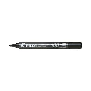 Pilot Fine Bullet Tip Permanent Marker 2PC Black