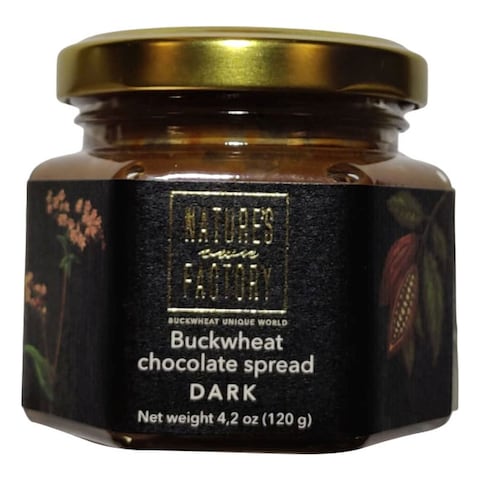 Nature&#39;s Own Factory Buckwheat Chocolate Dark Spread 120g