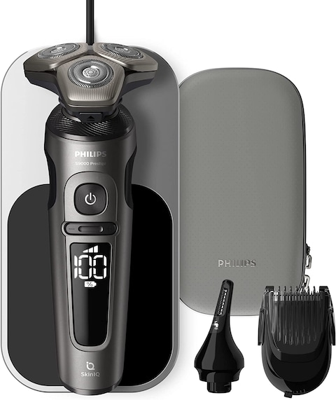 Philips Shaver Prestige Wet And Dry Electric Shaver, Series 9000 SP9871/22