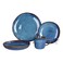 New Bone China Dinner Set Dark Blue 16 PCS