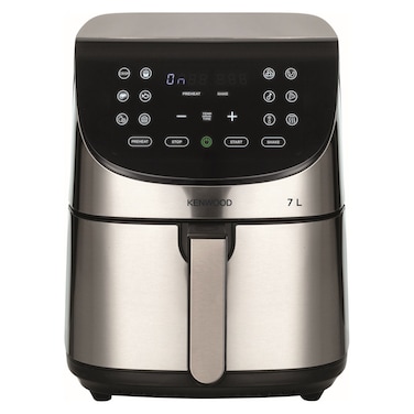 كينوود مقلاة  هوائية كبيرة جدا، HFM80.000SS، أسود، 7 لتر