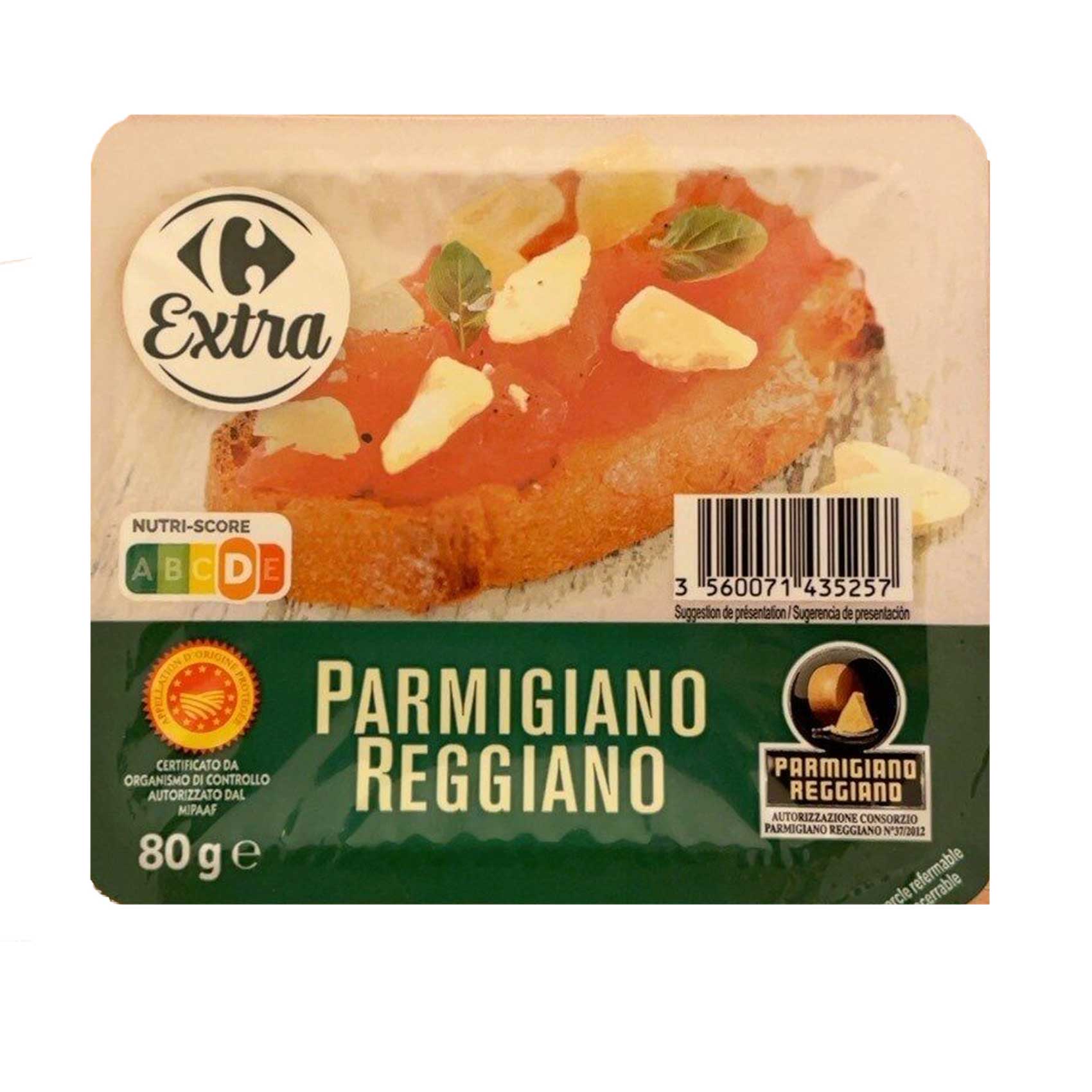 Carrefour Parmesan Pieces 80g