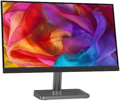 Lenovo L24i-30 23.8-Inch FHD Gaming Monitor (IPS Panel, 75Hz, 4ms, HDMI, VGA, AMD FreeSync, Metal Stand With Phone Holder) - Tilt Stand