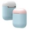 Ozone - Duo Series AirPod Case with Portable Keychain Silicone Cover for AirPod 1/Airpod 2 - Blue