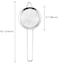 Doreen Fine Mesh Strainer with Sturdy Handle - Fine Mesh Sieve Ideal for Baking, Rice, Quinoa, Bone Broth（GC2044A）
