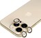 Amazing Thing SUPREME AR Lens Defender for iPhone 13 Pro MAX Camera Lens Protector (6.7 inch) [3 Lens] - Gold
