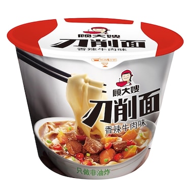 GU DA SAO SLICED NOODLE BEEF F 108G