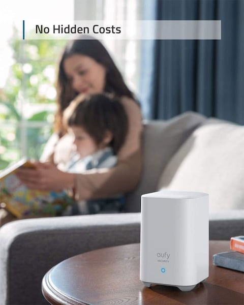 Eufy Video Doorbell 2K With Homebase Battery-Powered E82101W4