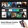 Smart Projector Android TV 10.0 Built in- 5G WiFi Mini Projector with Bluetooth, 8500 Lumens 4K and 250&rdquo; Display Supported Portable Video Projector for Home Cinema &amp; Outdoor Movie Theater