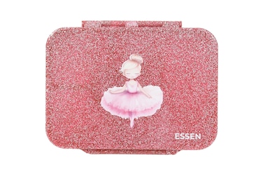 Essen - Tritan Bento Lunch Box for Kids Girls - Pink Ballerina