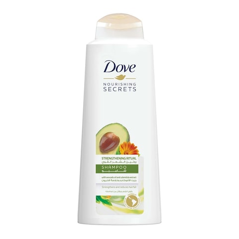 Dove Strengthening Ritual Shampoo With Avocado Oil And Calendula+D320:D333 Extracts - 600ml