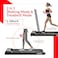 Sparnod Fitness STH-3005 Walking Pad Treadmill for Home/Office 100% Assembled, DC Motor, LED Display, Remote, Non-Slip Shock Reduction Belt, Space-Saving, جهاز مشي قابل للطي (STH-3005)