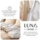 Luna Home Queen size 6 pieces, without filler, reversible duvet cover set, pine brown color, twigs design.