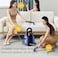 Deerma BY200 Fabric Vacuum Cleaner Wet &amp; Dry Vacuum With Hot Rinsing Spray integrated For Sofa/Carpet/Curtain 1.6L Water Tank 850W - Blue