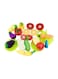 Generic 16-Piece Vegetables Fruit Kitchen Learning Toy Set cm
