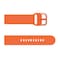 O Ozone Silicone Strap Compatible With Galaxy Watch 3 45mm/Galaxy Watch 46mm/Gear S3 Frontier/Classic/Huawei Watch Gt 2 46mm Adjustable Soft Replacement Band, Orange