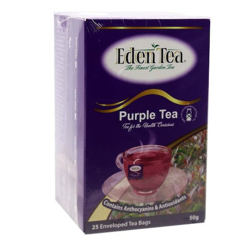 Eden Purple Tea Bags 50g