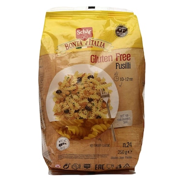 DR SCHAR G/F FUSILLI PASTA 250G
