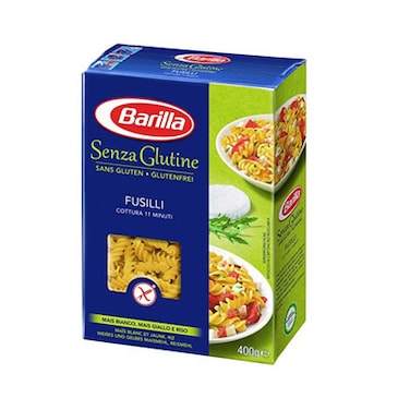 Barilla Pasta Fusilli Gluten Free N98 400GR