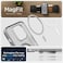 Spigen Ultra Hybrid (MagFit) designed for iPhone 14 Pro Max case cover compatible with MagSafe - Frost Black