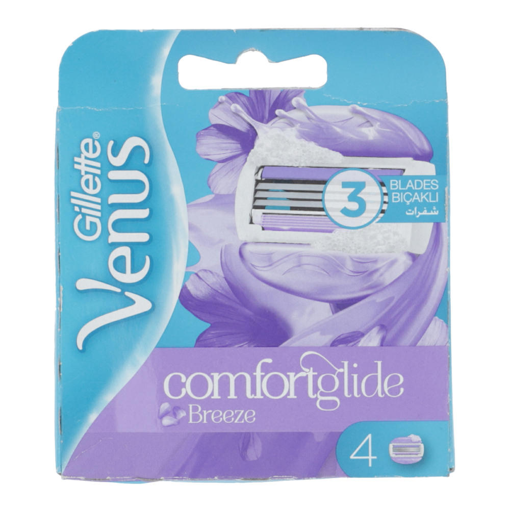 Gillette Venus Breeze Razor With Blade Refills 4 pcs Online | Carrefour ...