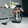 Geepas 1400W Wet And Dry Vacuum Cleaner, GVC19032, 30 L Dust Bag Capacity, 5m Cord Length, 3-In-1 Function, Wet, Dry And Blow, Powerful Suction, Accessories Storage Function - 2 Year Warranty