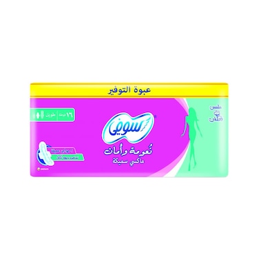 Sofy Sanitary Pads - Maxi Thick Long - 16 Pads