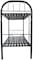 GALAXY DESIGN FURNITURE Steel Bunk Bed Double Layer Black Color 190 x 90 x 180 cm.No Installation included No Warranty.