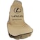 Car Seat Protection Cover, Universal Car Seat Protection Cover, 2/Pcs Set Beige