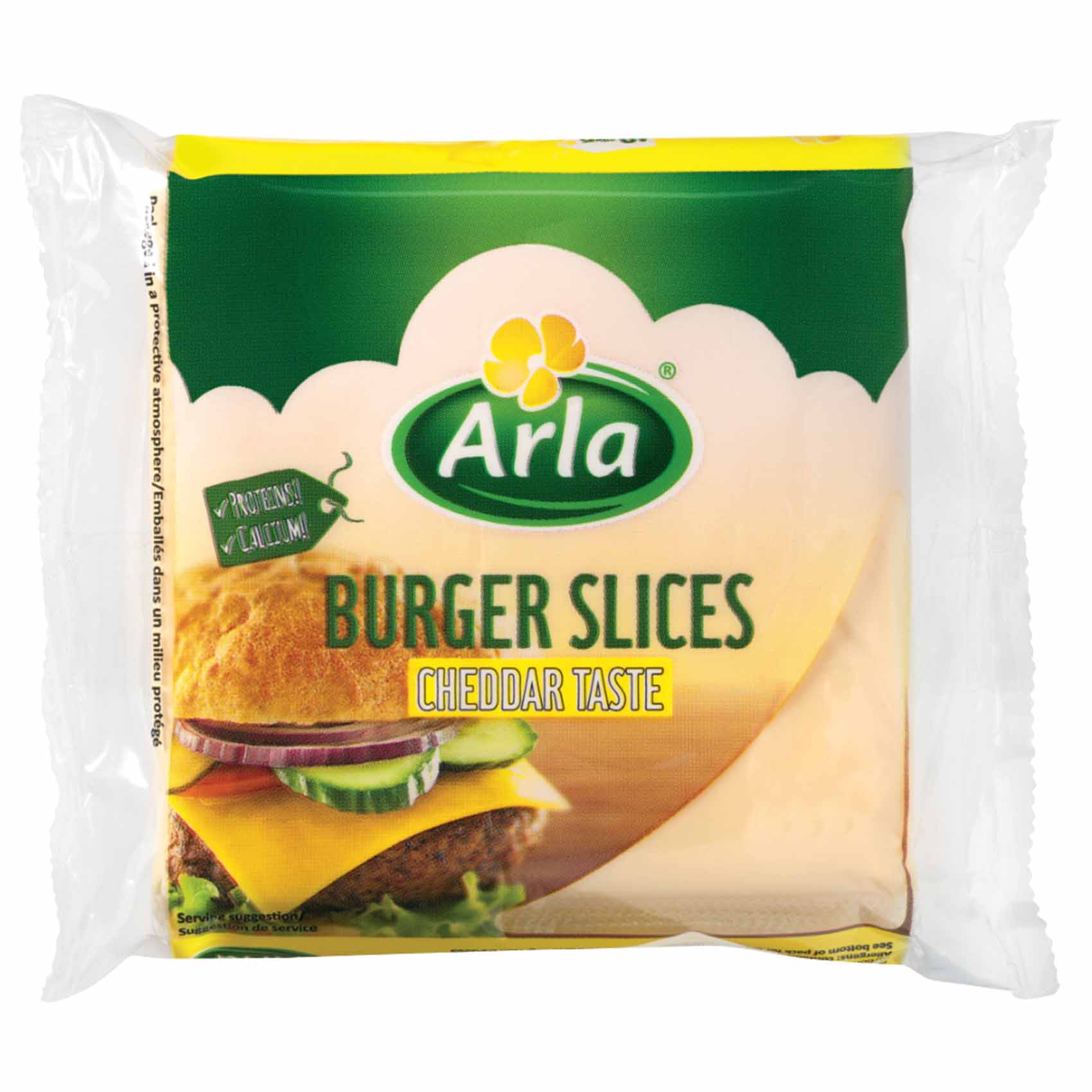 Arla Burger Slice Cheddar Taste 200G