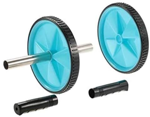 Generic Core Ab Roller Wheel Exercise Dual Rolling Wheel Easy Assembly Abdominal Workout