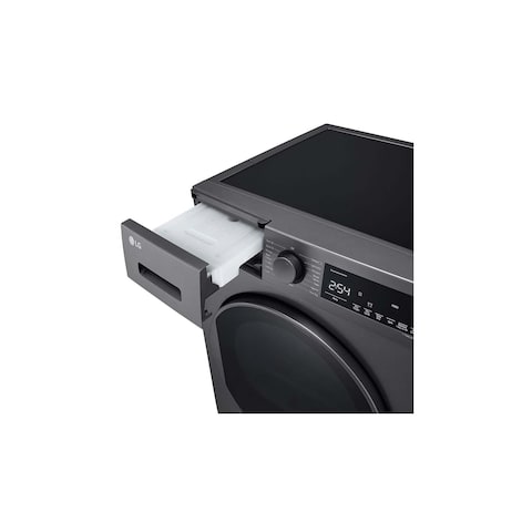 LG Dryer - 8 Kg - Dark Silver - RH80T2SP7RM.ADSPEEC