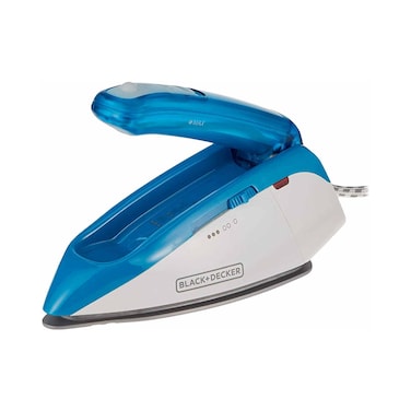 Black+Decker Dual Voltage Travel Steam Iron - Blue - TI250-B5