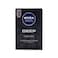 NIVEA MEN After Shave Lotion, DEEP Antibacterial Black Carbon Woody Scent, 100ml
