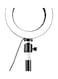 Generic - LED Ring Stepless Photography Light Black/White