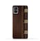 AMC Design Protective Case Cover for Samsung Galaxy M51 with Dark Leather Design