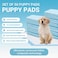 Vsell24 50PC 6 Layer Leak Proof &amp; Quick Dry Dog Pee Pads Disposable Dry Design Pet Training Pads Potty Training Large