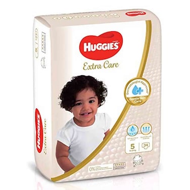Huggies Extra Care Size 5 Gold 12-22Kg